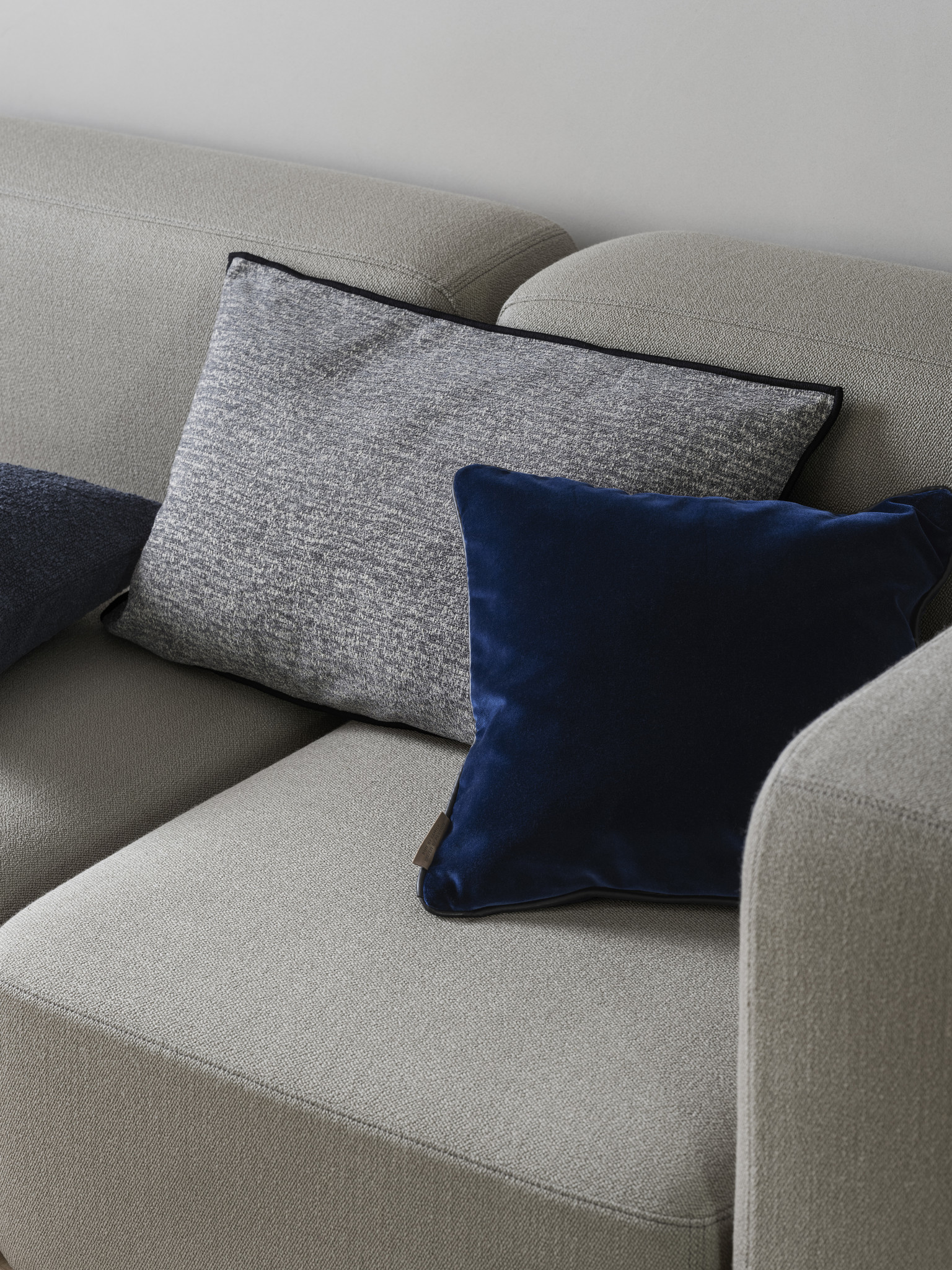 CHENILLE kussenhoes 40x60 - Steel Gray (66549)