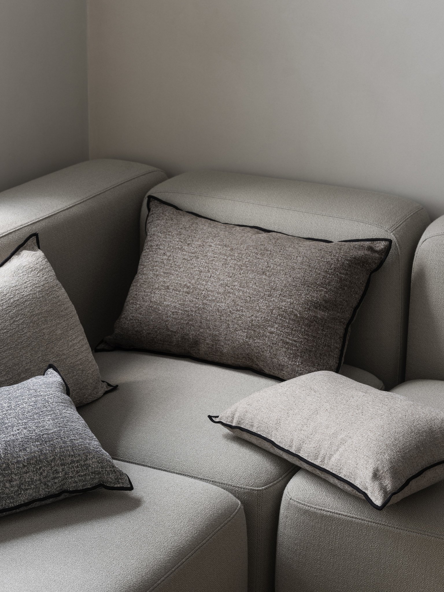 CHENILLE kussenhoes 40x60 - Mourning Dove (66551)