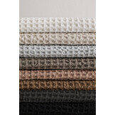 Handtuch Waffelmuster 50x100 cm CARO Farbe Satellite, 400 gr/m² (69002)