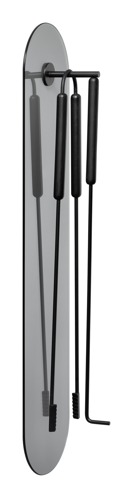 ASHI 3-teiliges Kaminset Wand (Schwarzeiche) 66160