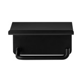Blomus MODO toilet roll holder with shelf Black