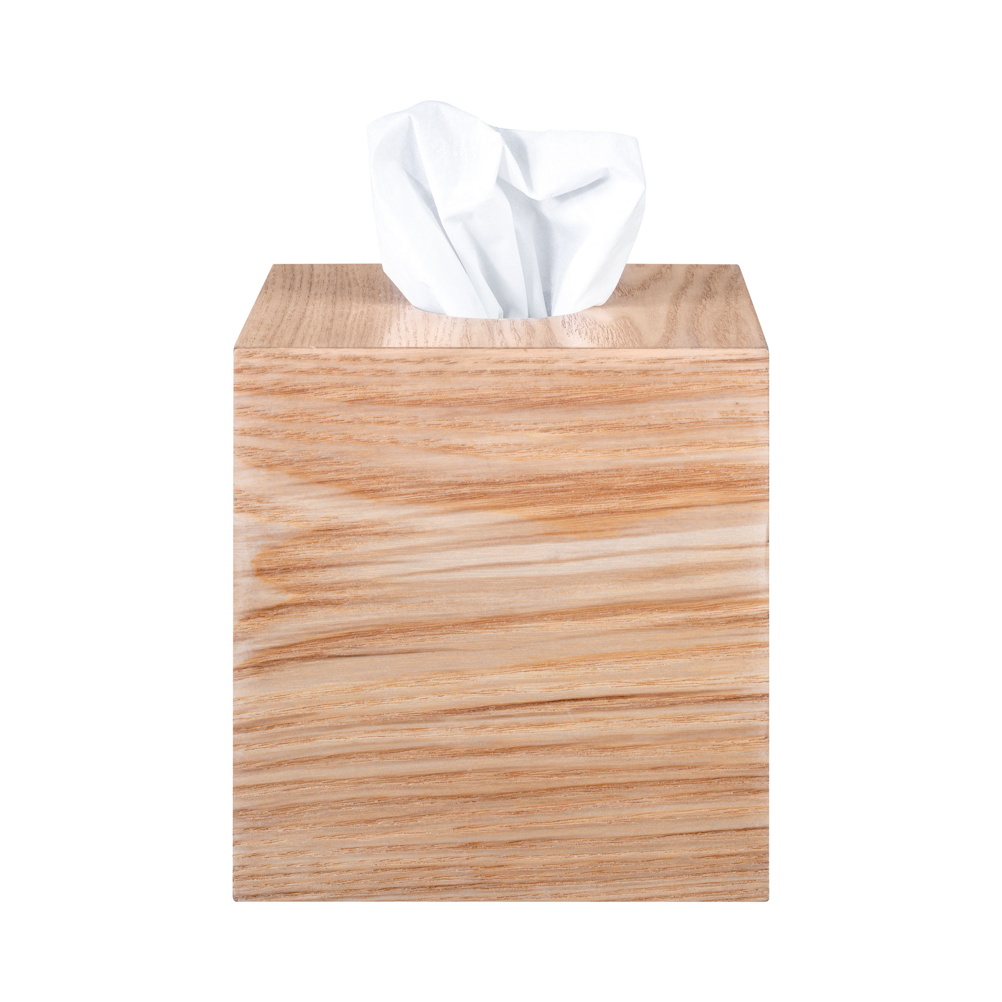 WILO tissue holder square wood (66438)