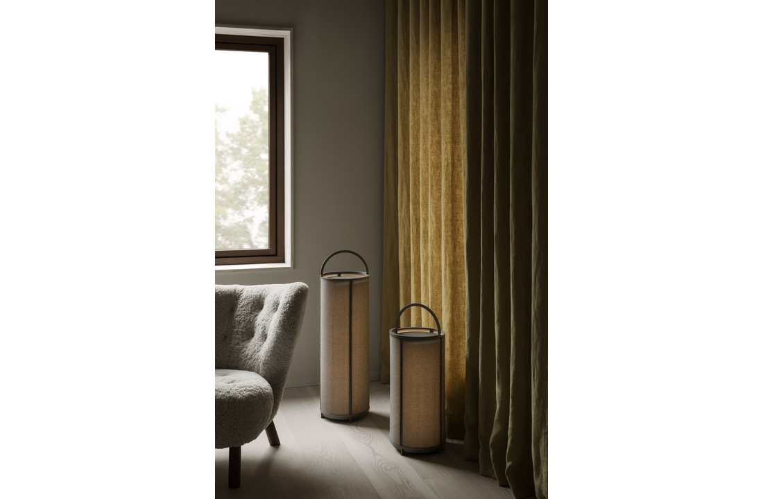 TAWA mobile LED floor lamp Stone (66201) height 51 cm