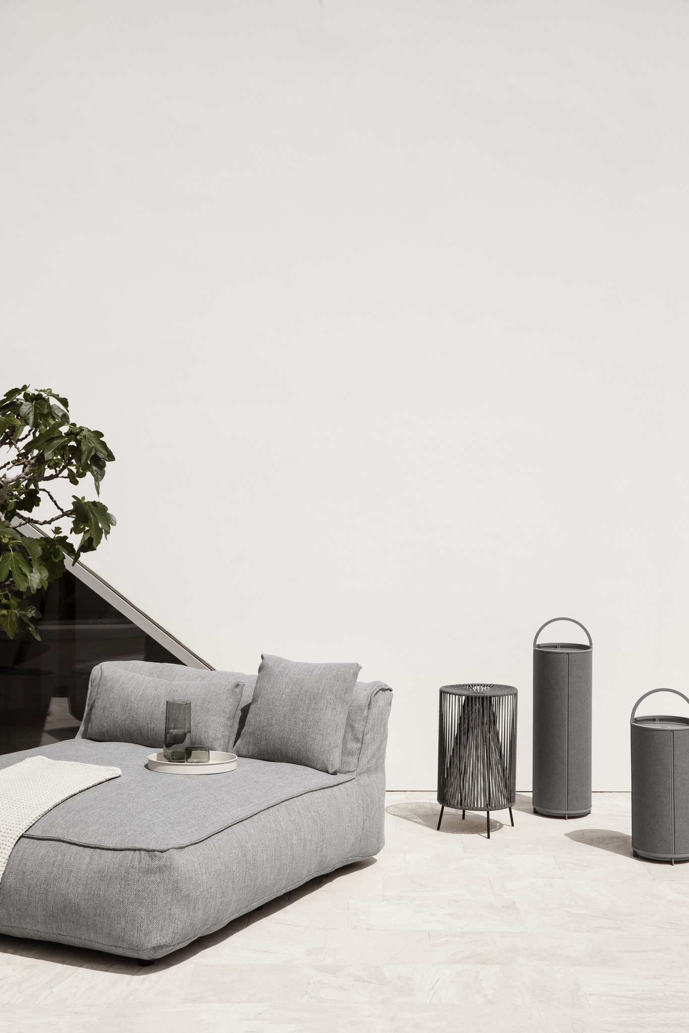 TAWA floor lamp color Stone (large) 66202