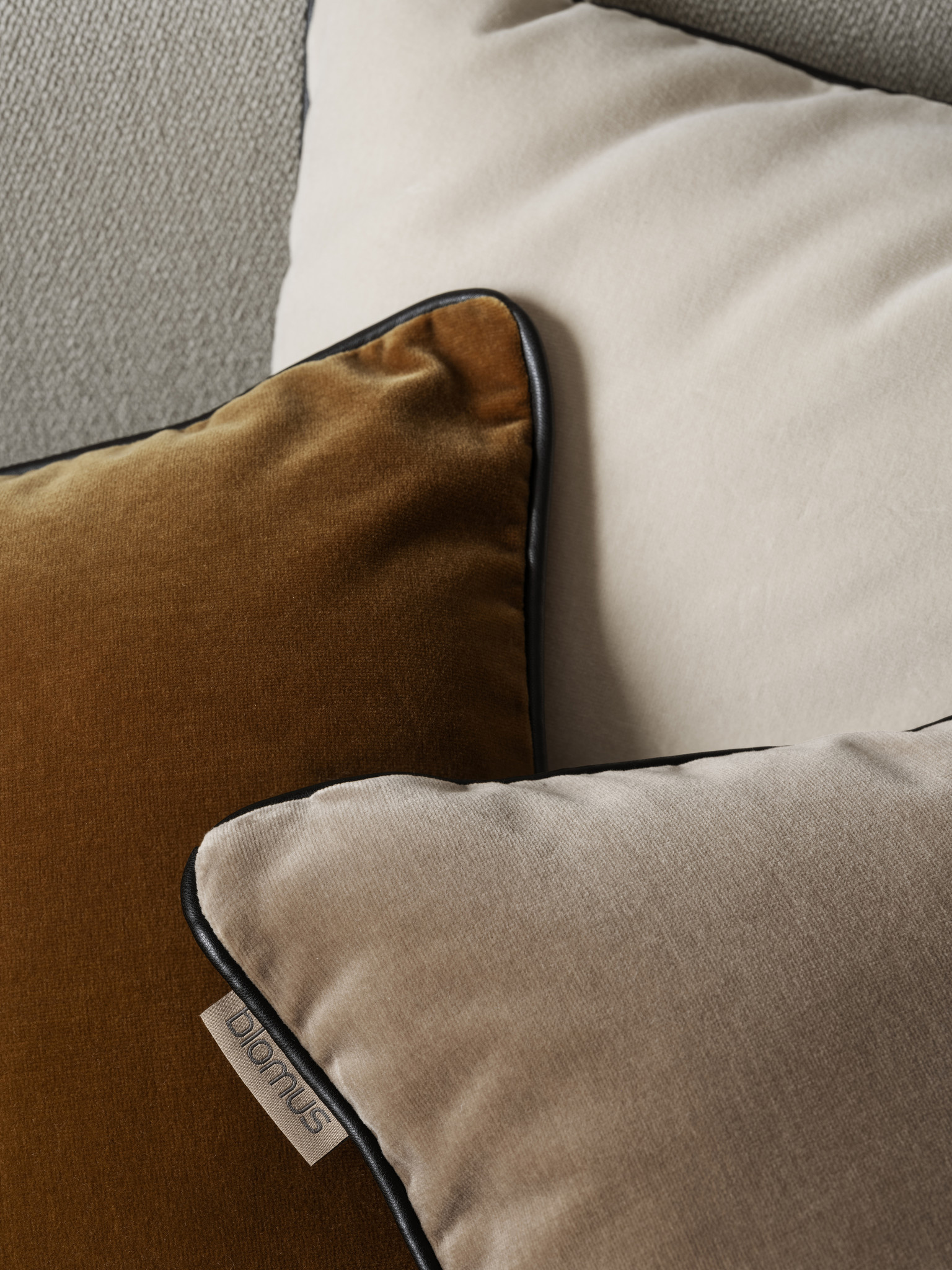 VELVET cushion cover 40x60 - Tan (66573)