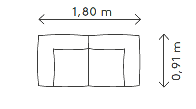 TASI sofa - Combination B