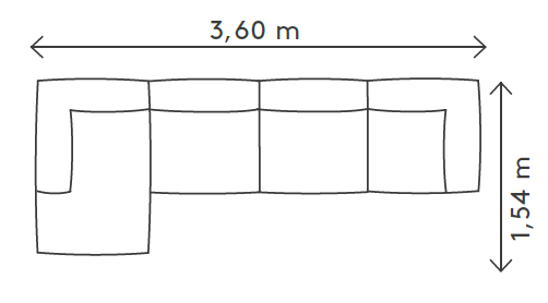 TASI Sofagarnitur - Kombination H