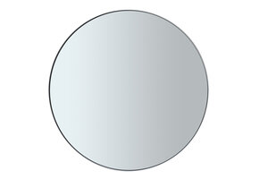 RIM wandspiegel 80 cm White (gerookt glas)