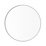 RIM wall mirror 80 cm color White (white) clear glass