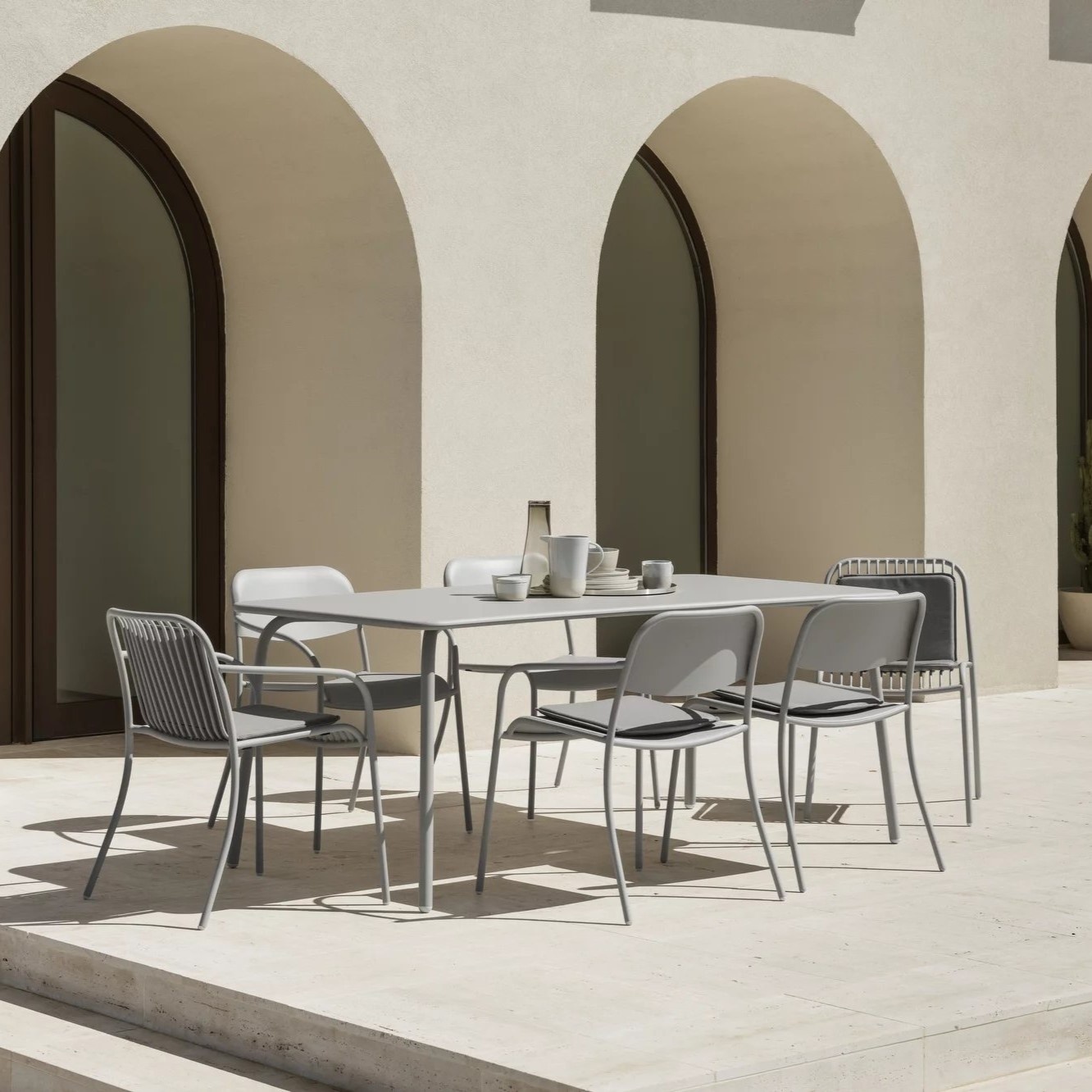 YUA Sitzkissen für Gartenstuhl 39x34 cm