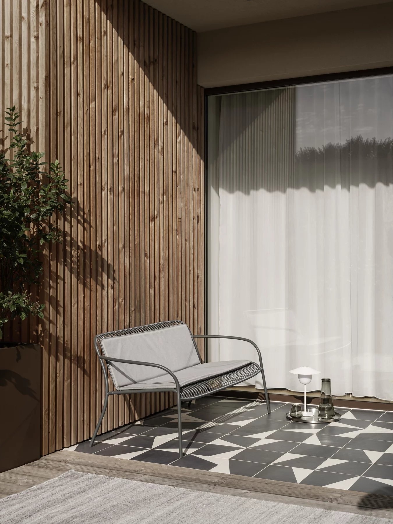 YUA zitkussen voor loungebank 111x75 cm