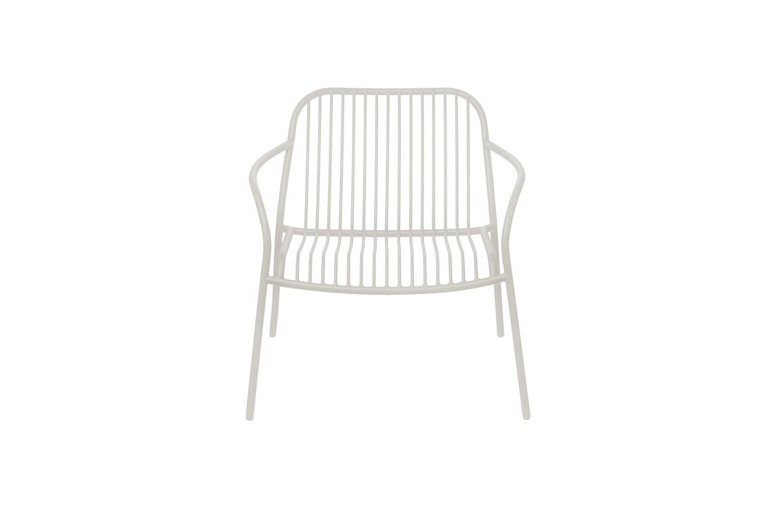 YUA WIRE Lounge-Sessel Seidengrau (62179)