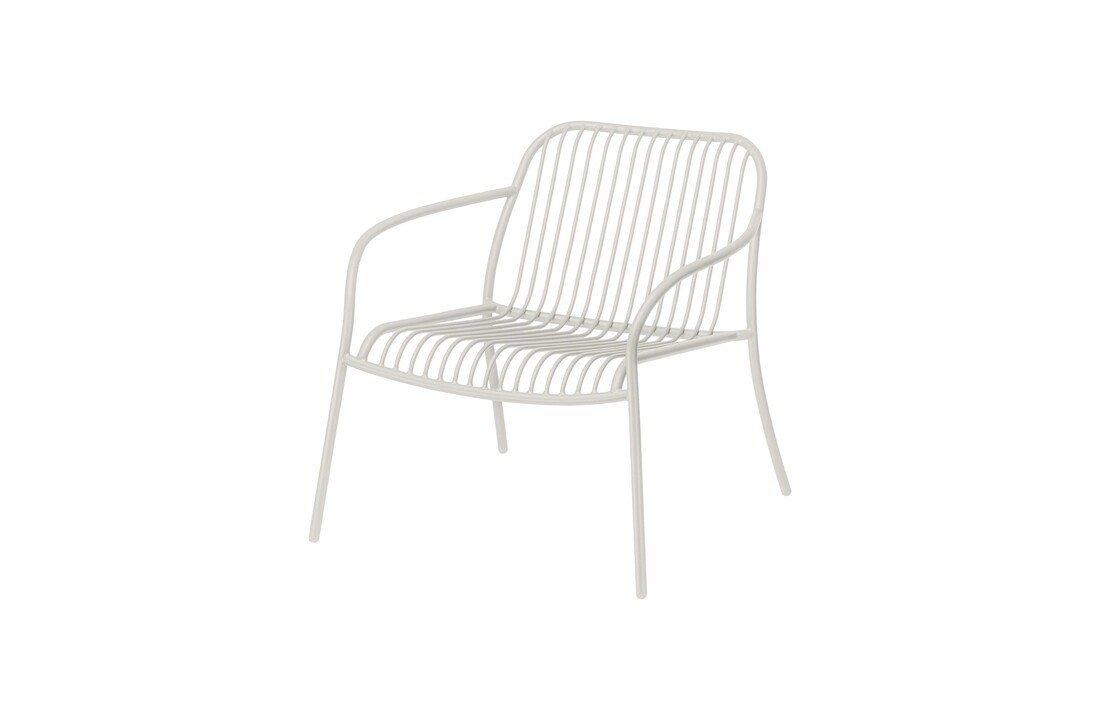 YUA WIRE Lounge-Sessel Seidengrau (62179)
