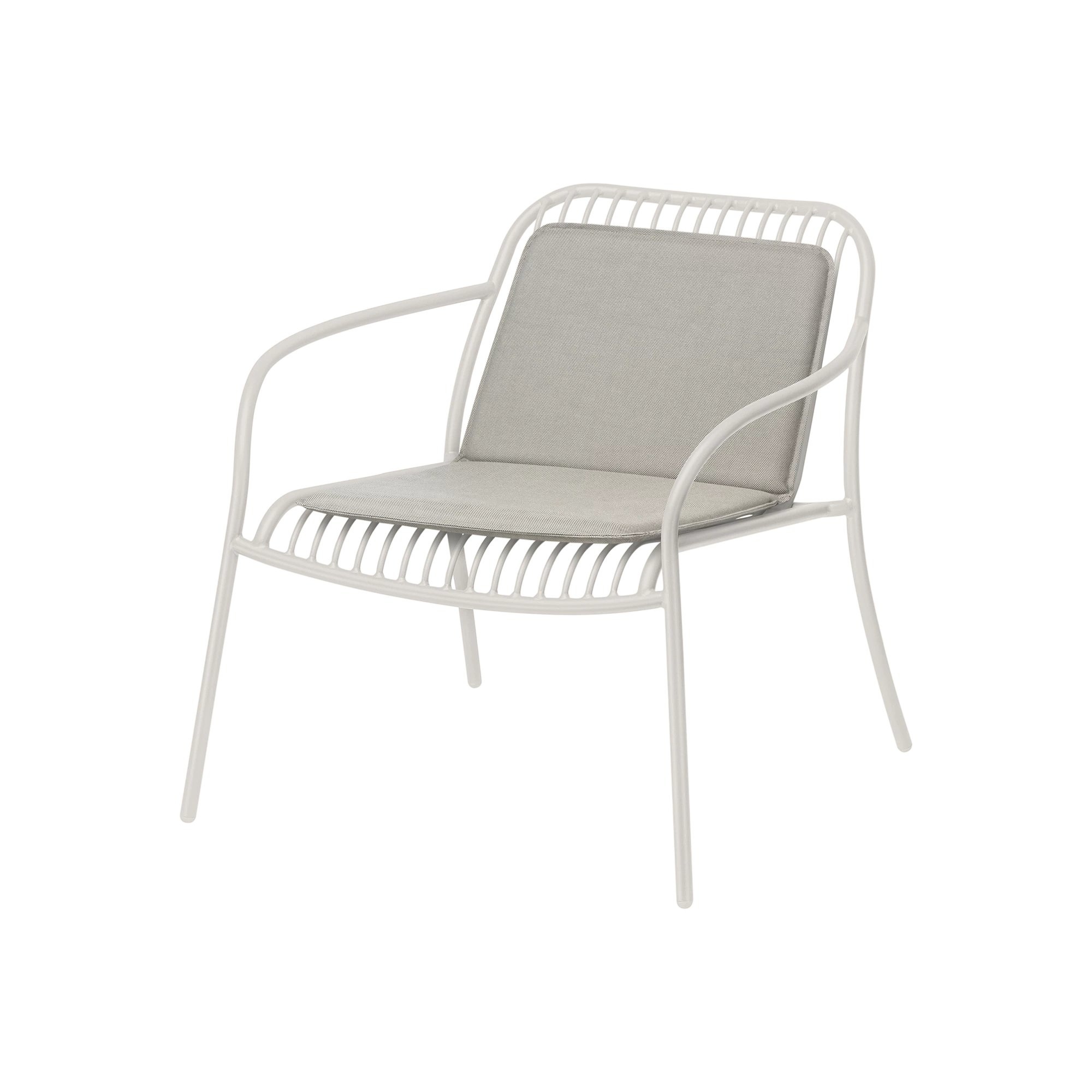 YUA WIRE Lounge-Sessel Seidengrau (62179)