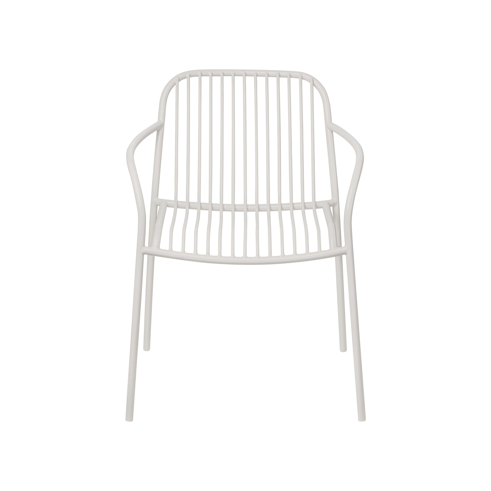 YUA WIRE Gartenstuhl Armlehne Seidengrau (62178)