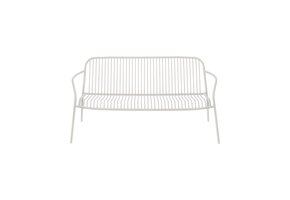 YUA WIRE Gartenbank Seidengrau