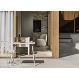 YUA WIRE Gartenbank Seidengrau (62183)