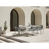 YUA tuintafel 180 x 90 cm - Granite Gray (62190)