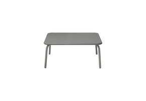 YUA lounge table 80 x 80 cm Granite Gray