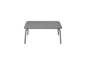 YUA lounge table 80 x 80 cm Granite Gray