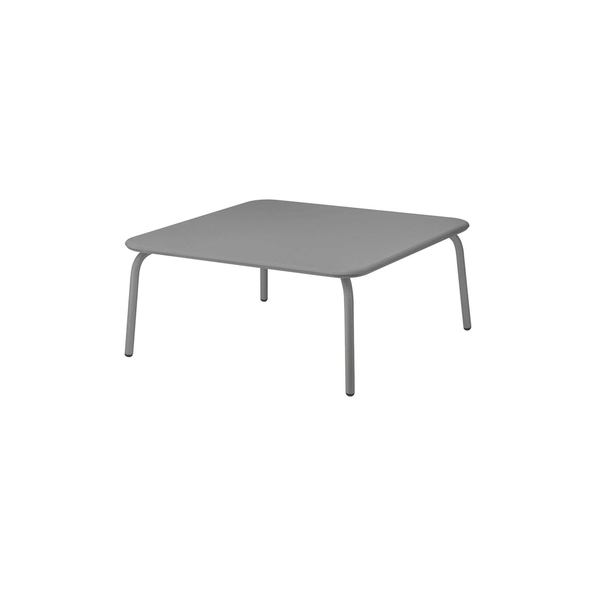 YUA Loungetisch 80 x 80 cm - Granitgrau (62193)