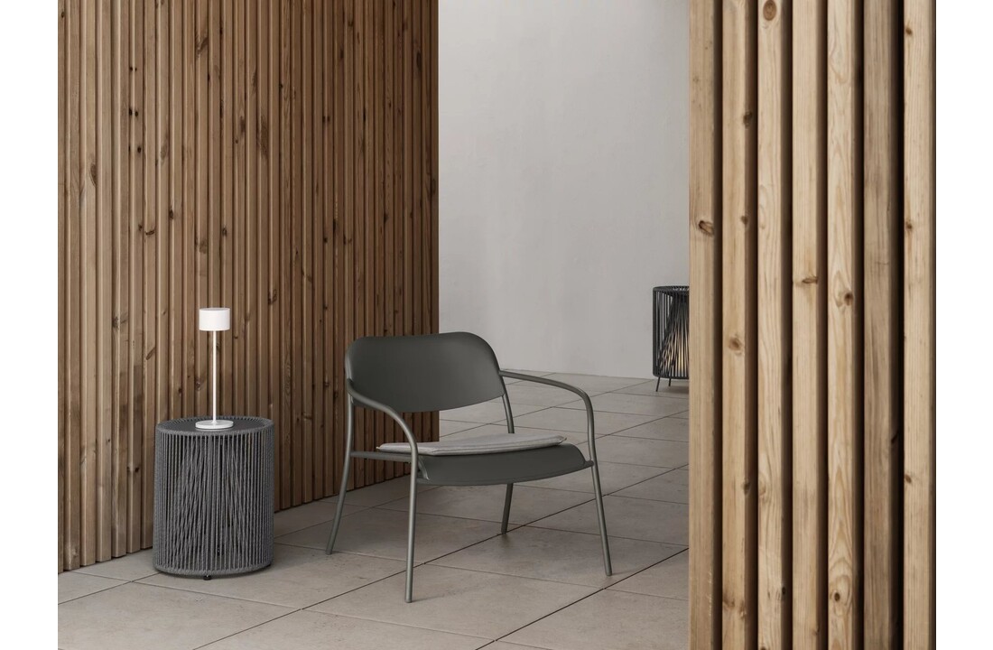 YUA Lounge-Sessel Granitgrau (62176)