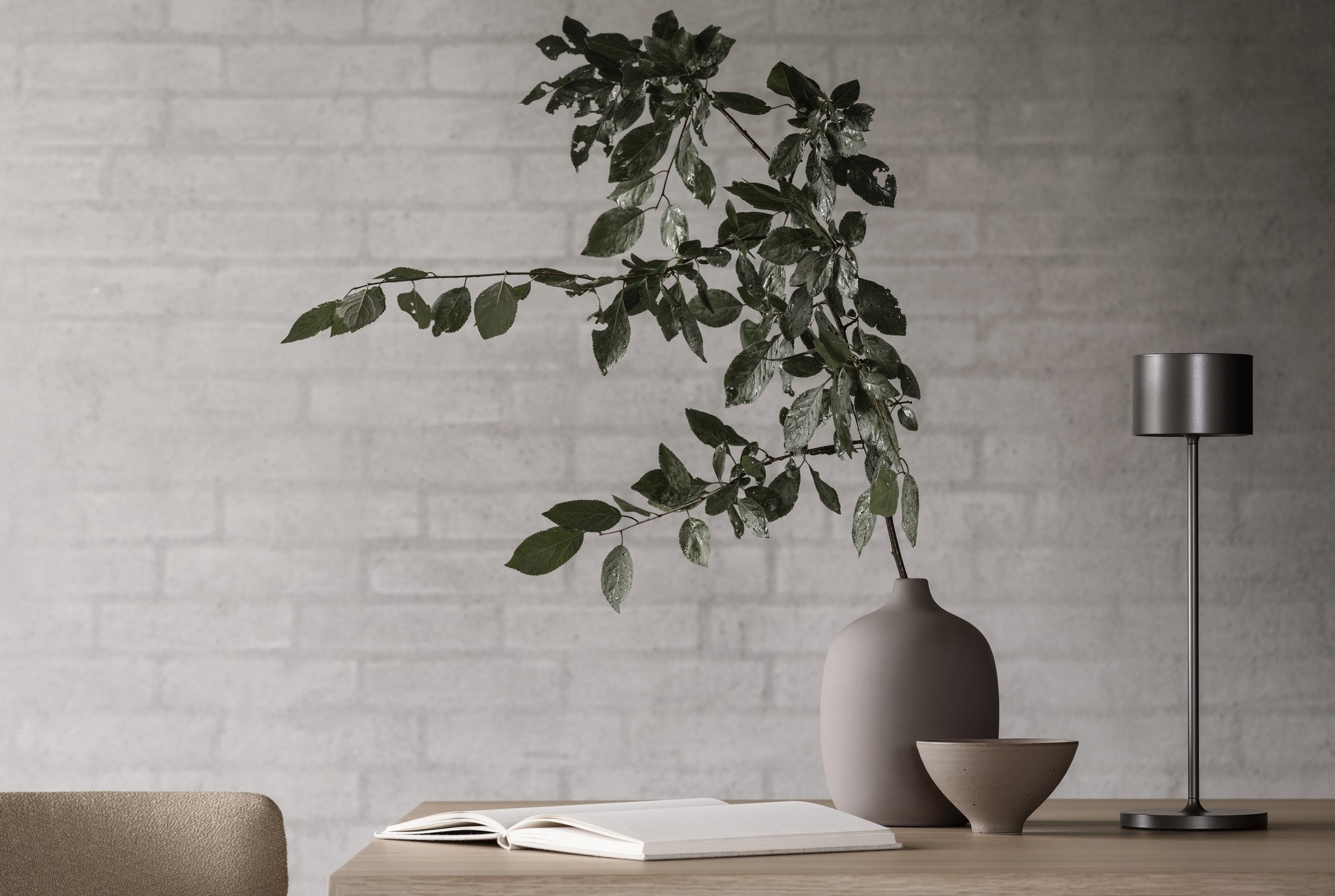 FAROL Tischleuchte Farbe Gunmetal (klein) 66215