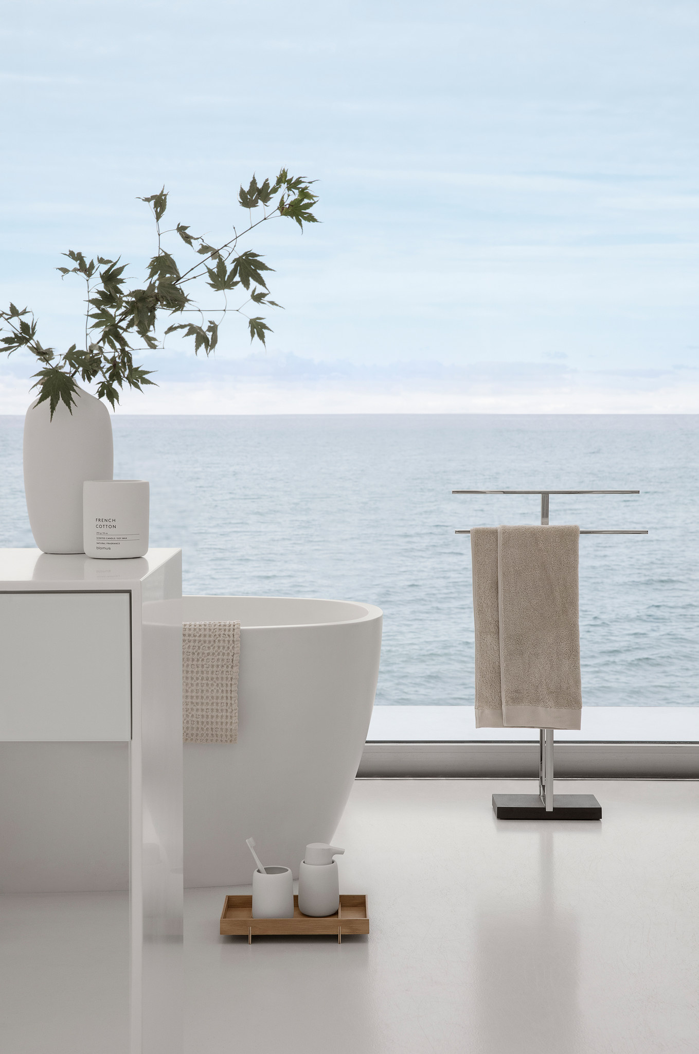 Blomus CEOLA vase White 19 cm