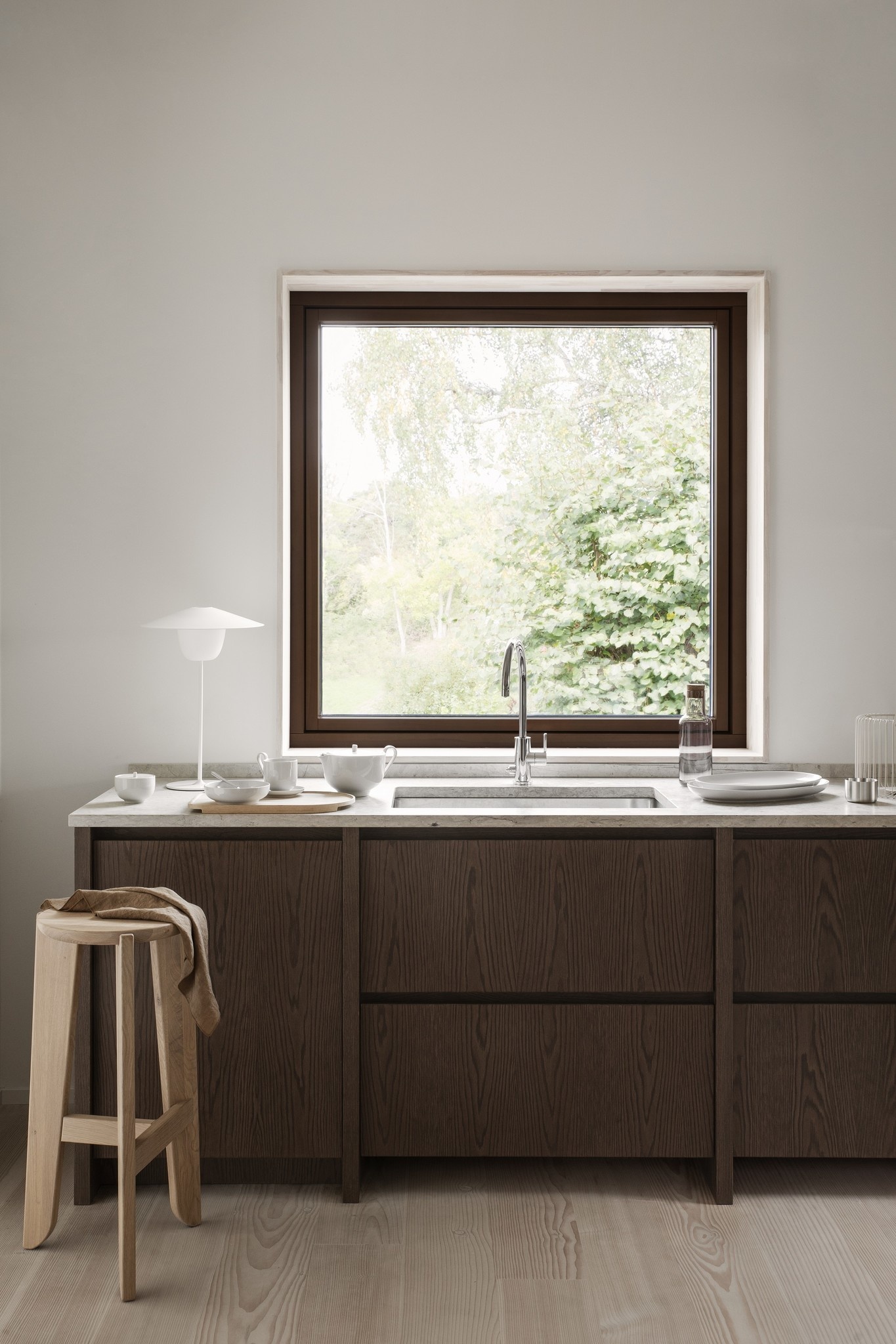 ELI bar stool - oak - 66513