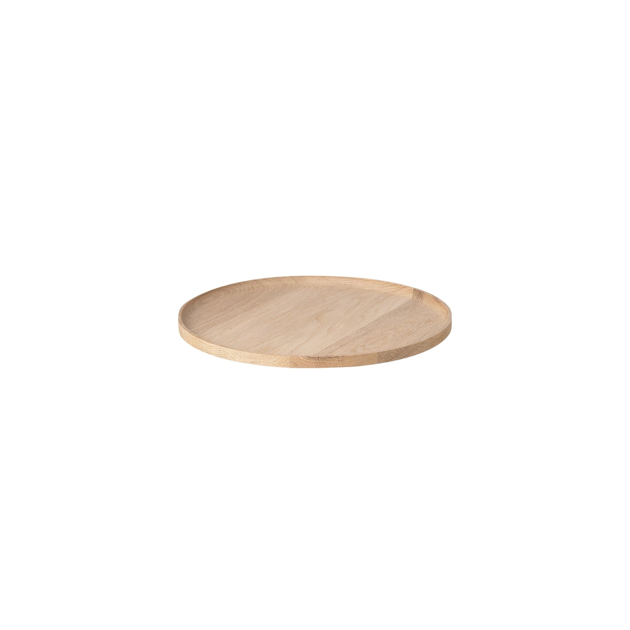 OKU round tray / tray Oak (small) 65487