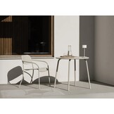 YUA garden table Ø 80 cm - Silk Gray (62187)