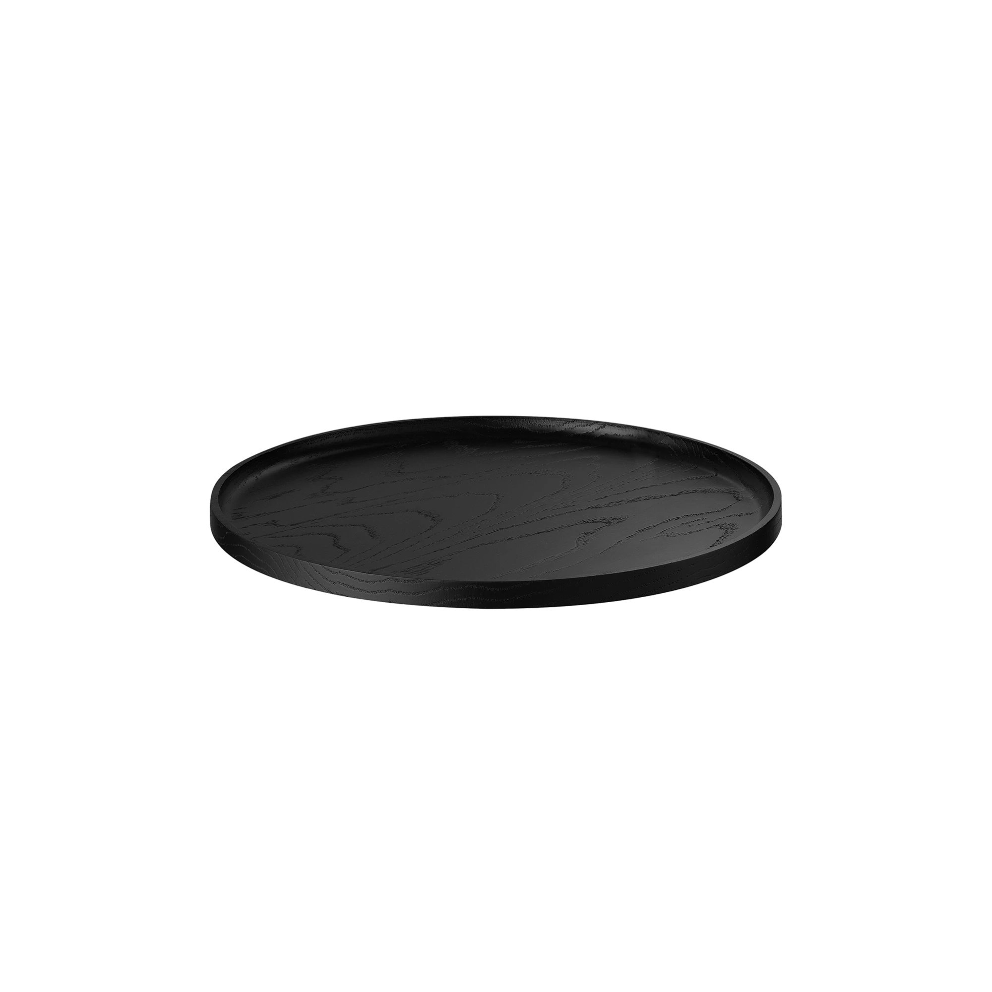 OKU round tray / tray Black (medium) 64550