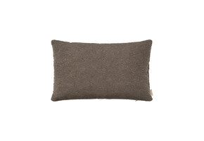 BOUCLE cushion cover Espresso 30x50 cm