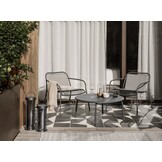 YUA WIRE Lounge-Sessel Granitgrau (62182)