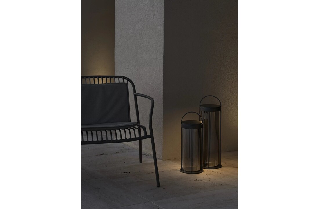YUA WIRE Lounge-Sessel Granitgrau (62182)