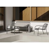 YUA Loungetisch Ø 80 cm - Granitgrau (62194)