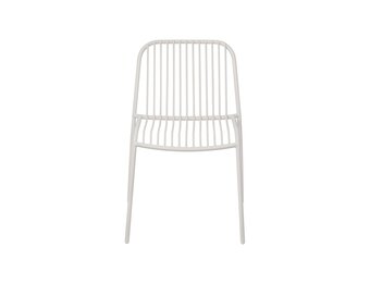 YUA WIRE Gartenstuhl Seidengrau