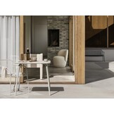 YUA tuintafel 80 x 80 cm - Silk Gray (62186)