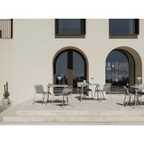 YUA garden table 80 x 80 cm - Silk Gray (62186)