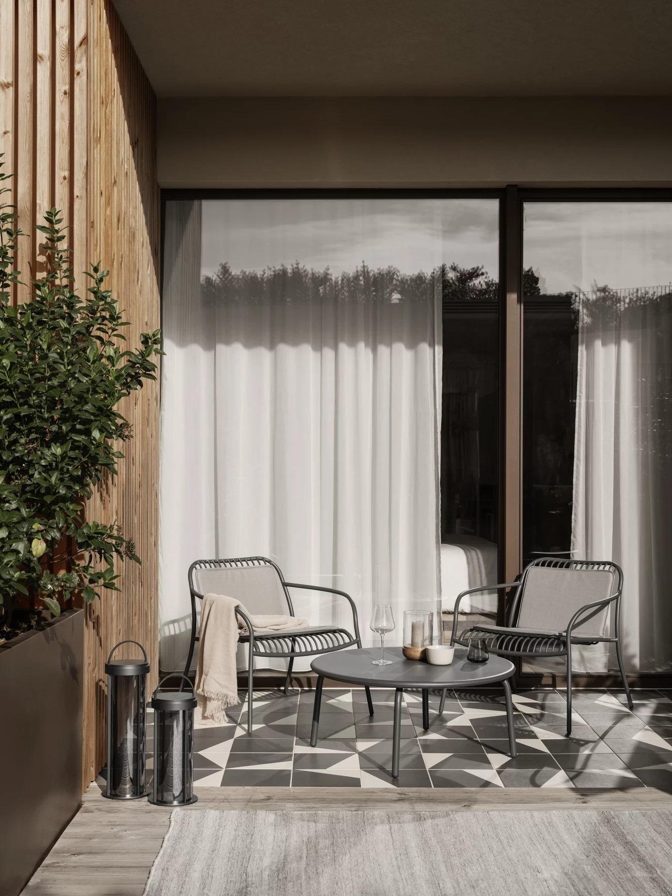 KIVA Outdoor-Teppich Farbe Cloud Melange (groß)