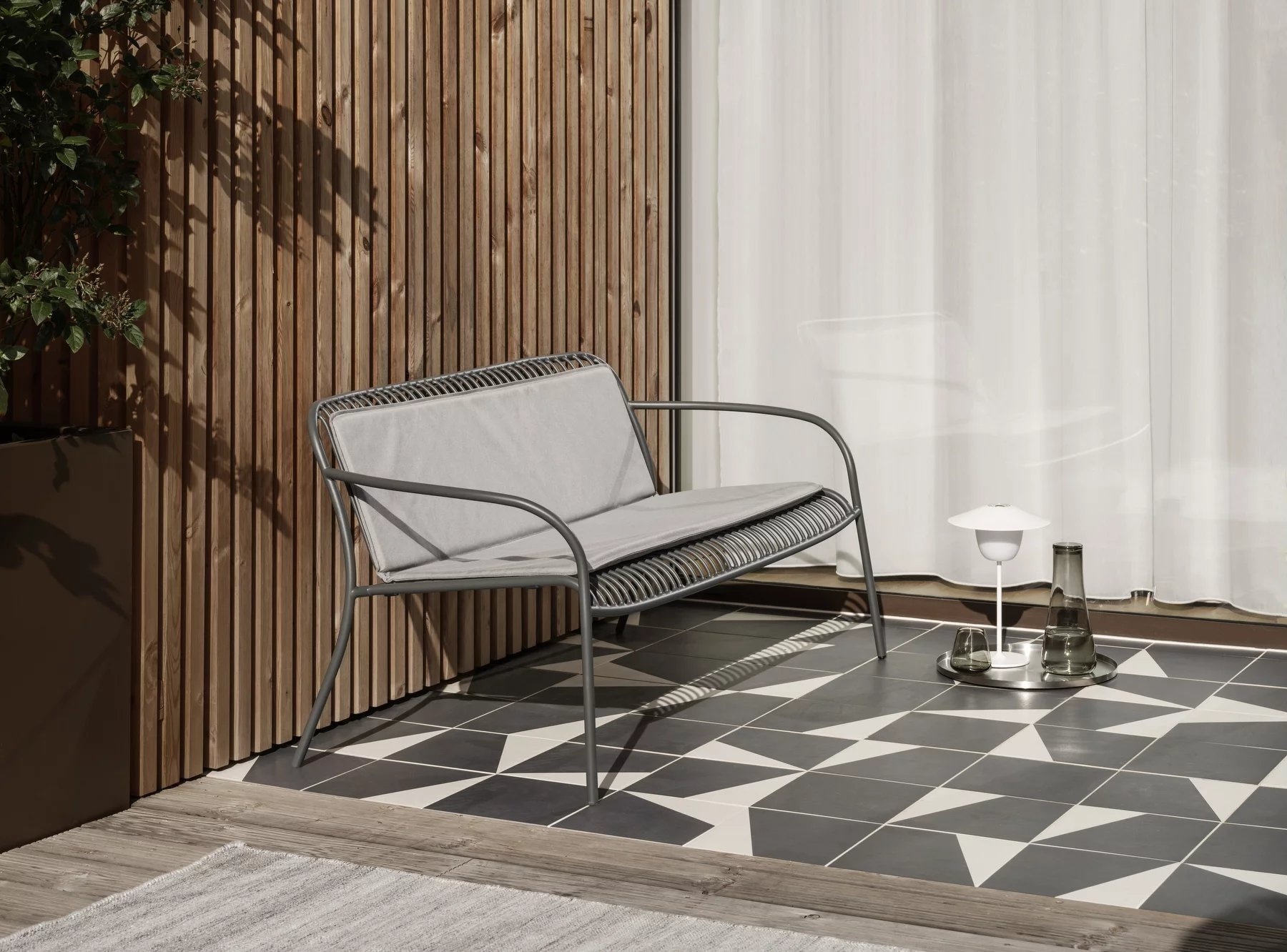 KIVA Outdoor-Teppich Farbe Cloud Melange (mittel)