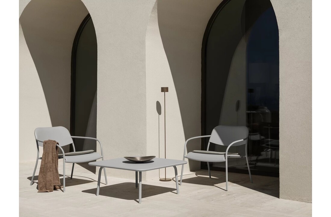 YUA Lounge-Sessel Seidengrau (62173)