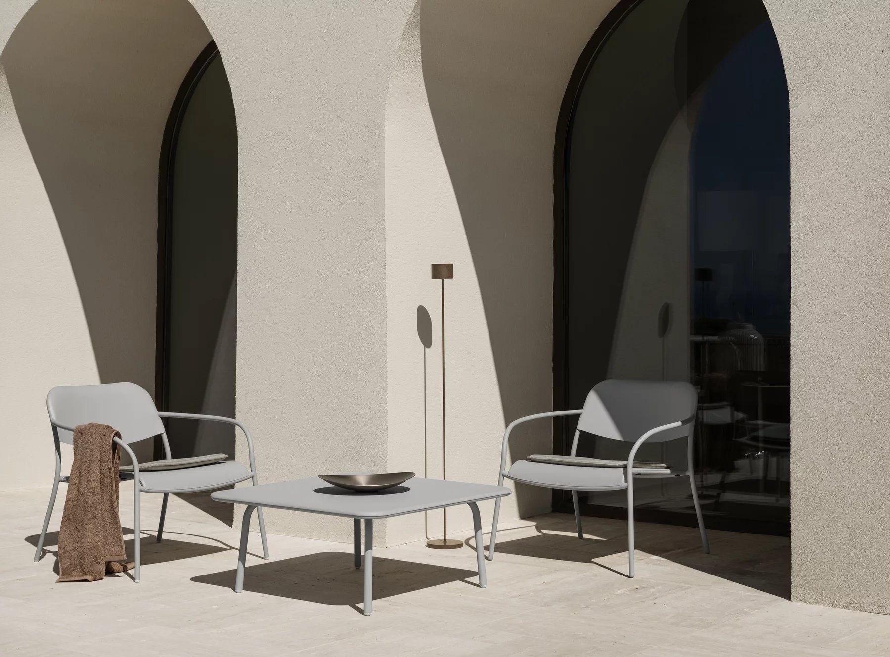 YUA Lounge-Sessel Seidengrau (62173)