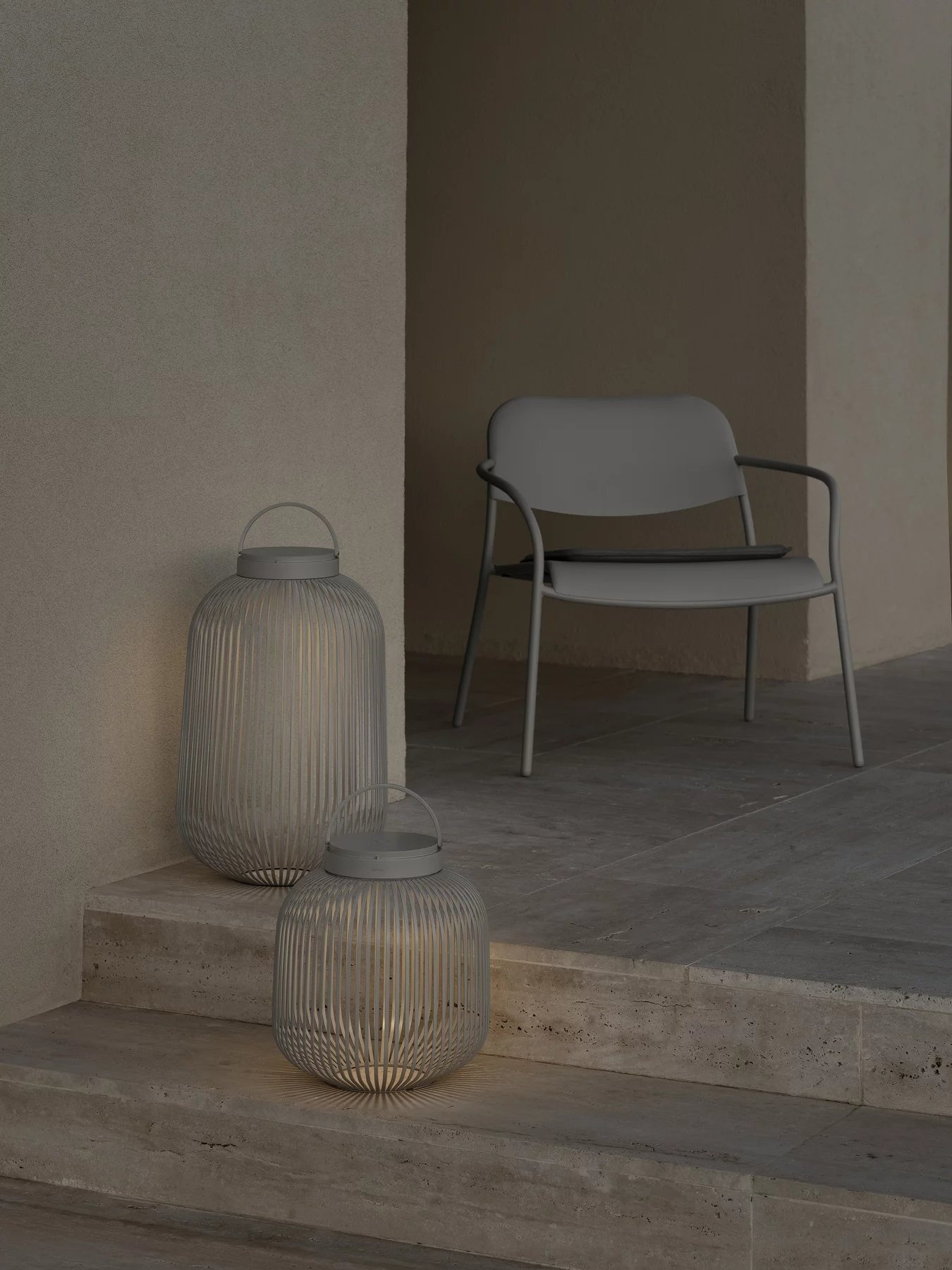YUA Lounge-Sessel Seidengrau (62173)