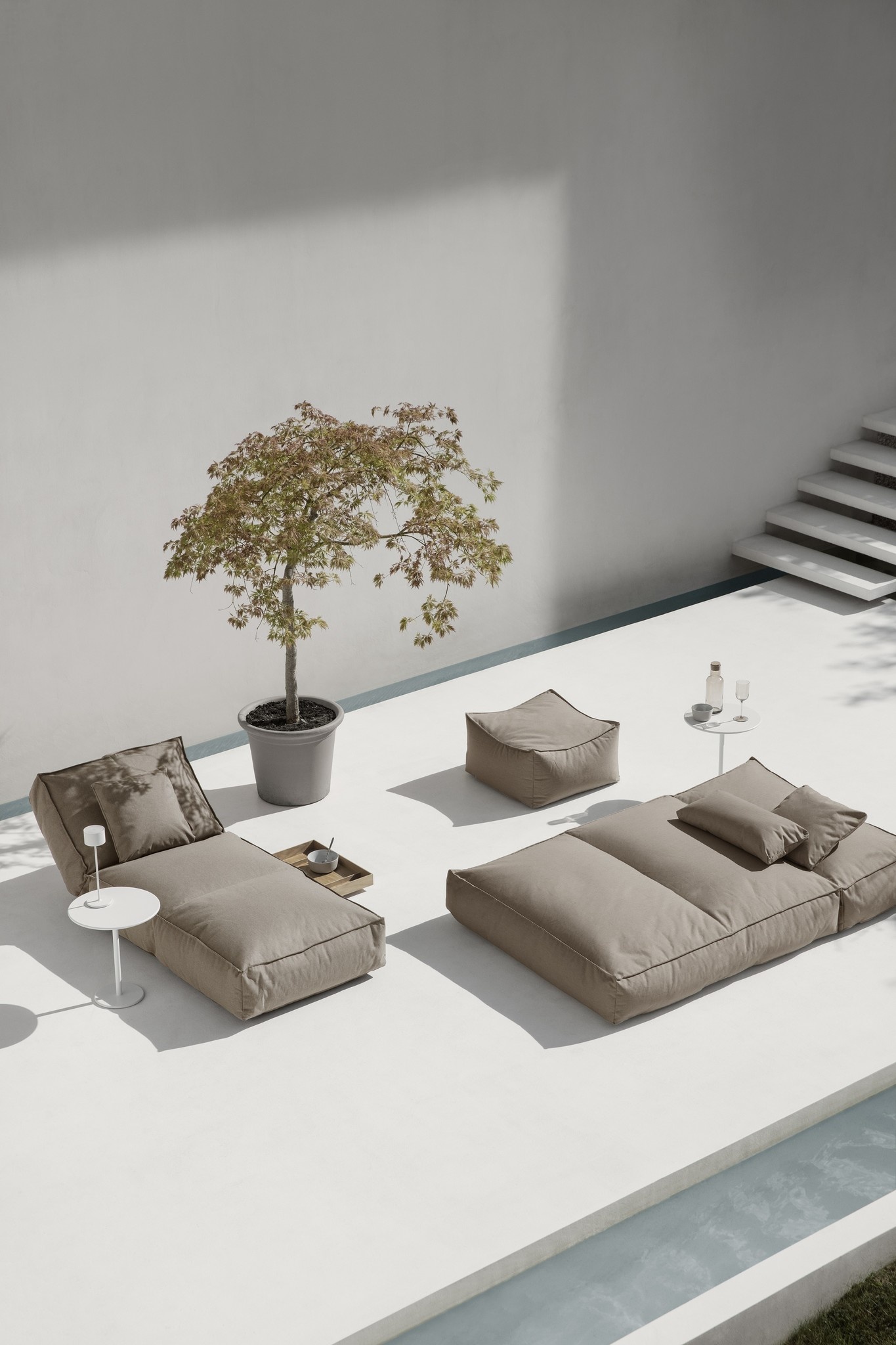 STAY Tagesbett klein - Farbe Erde (62101)