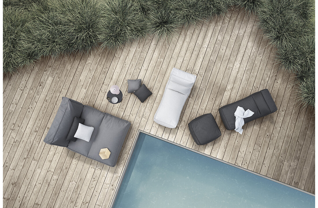 STAY poef kleur Coal (62004)