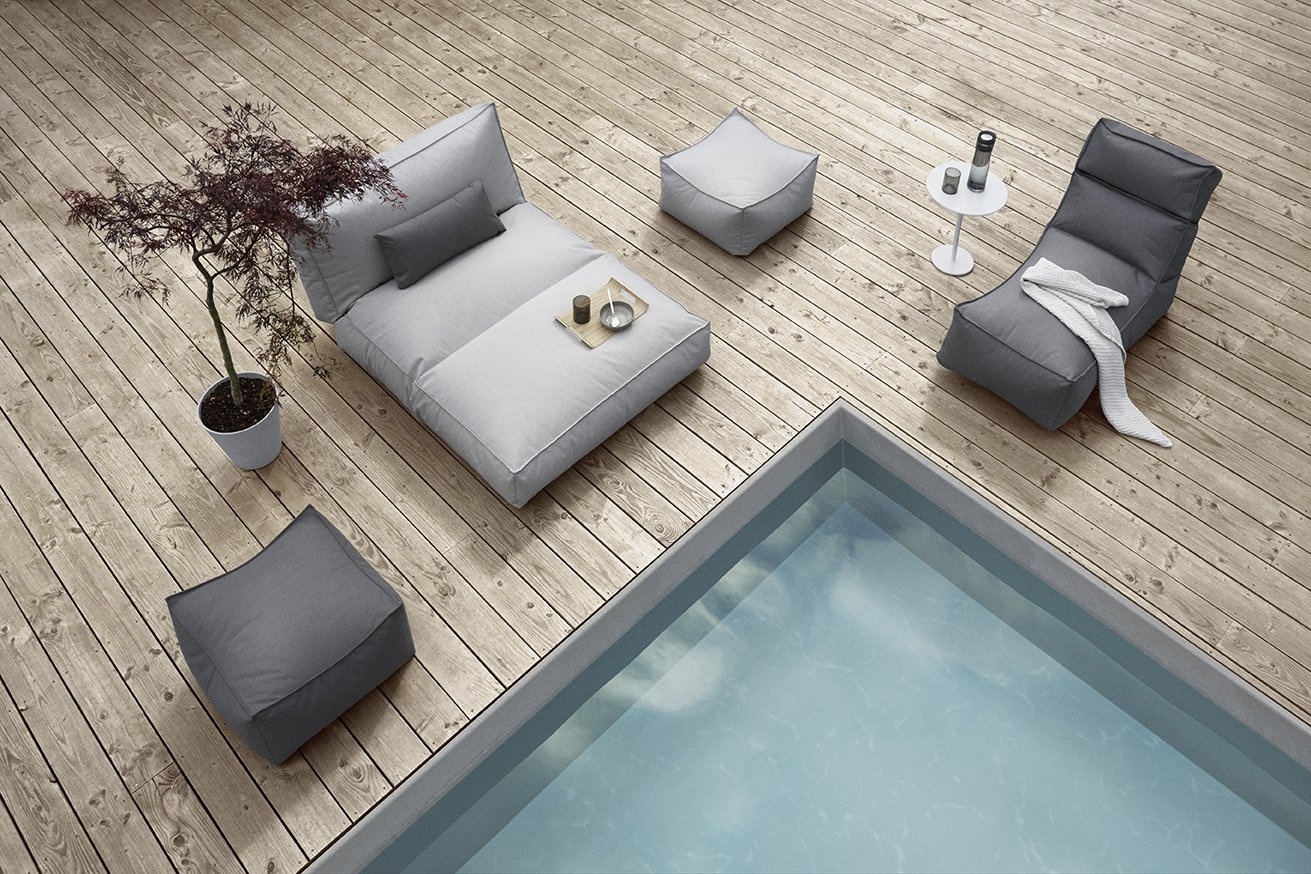 STAY Liegestuhl - Farbe Cloud (62002)