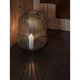 Blomus LITO lantern Burned Metal large