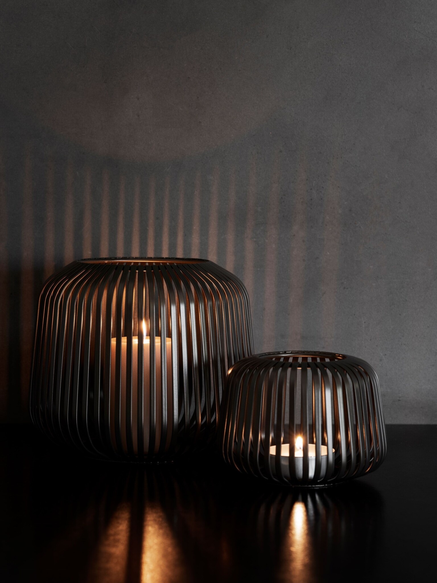 Blomus LITO lantern Burned Metal small