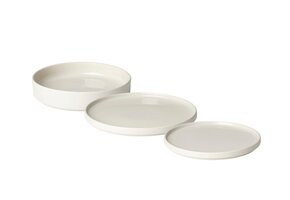 PILAR 12-piece tableware set Moonbeam